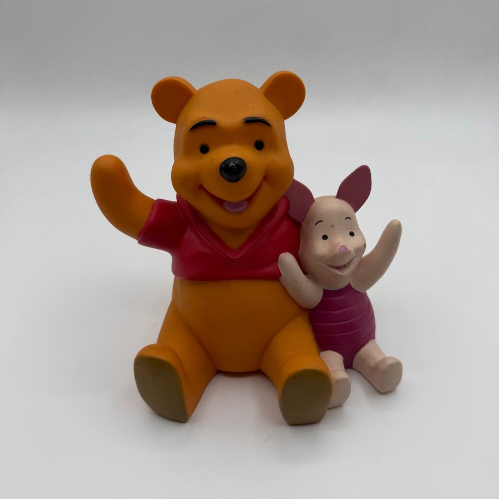 Vintage Winnie The Pooh and Piglet Piggy Bank